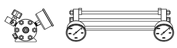Constant Pressure Sample Cylinder Diagram