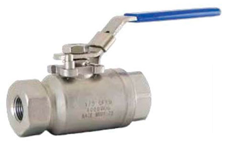 Stainless Steel High Pressure Ball Valve - 6000 psi