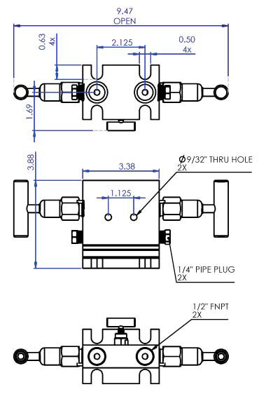 JM33 Flange x Pipe